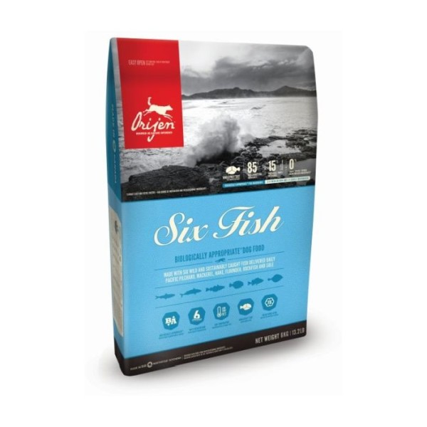 ORIJEN DOG SIX FISH 2KG ORIJEN DOG SIX FISH 2KG