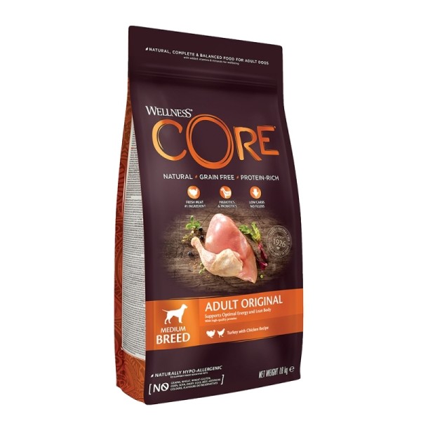 WELLNESS CORE ADULT ΓΑΛΟΠΟΥΛΑ & ΚΟΤΟΠΟΥΛΟ 1.8KG