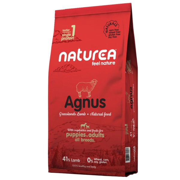 NATUREA NATURALS AGNUS GRASSLANDS LAMB 12KG
