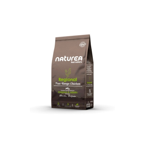 NATUREA ETHOS REGIONAL FREE RANGE CHICKEN 1,6KG NATUREA ETHOS REGIONAL FREE RANGE CHICKEN 1,6KG