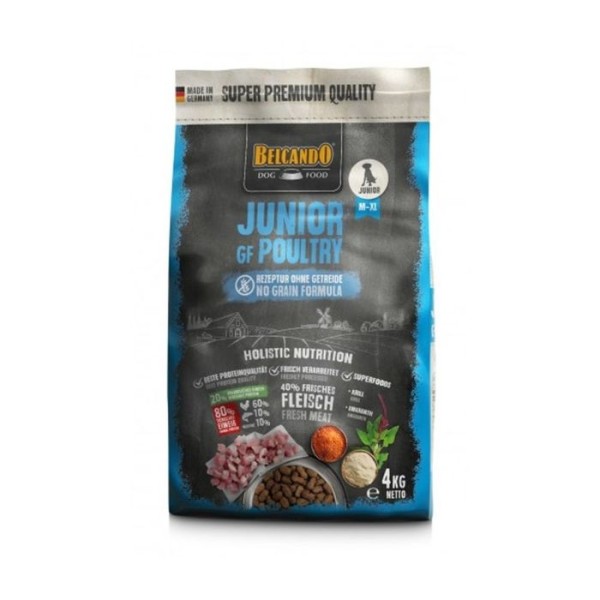BELCANDO JUNIOR GRAIN FREE POULTRY 4KG BELCANDO JUNIOR GRAIN FREE POULTRY 4KG
