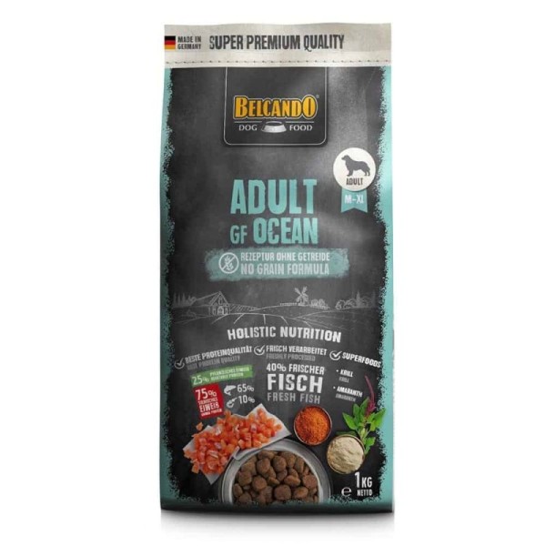 BELCANDO ADULT OCEAN GRAIN FREE 1KG BELCANDO ADULT OCEAN GRAIN FREE 1KG