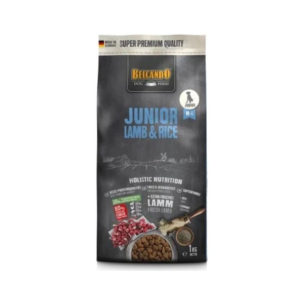 BELCANDO JUNIOR LAMB & RICE 1KG BELCANDO JUNIOR LAMB & RICE 1KG