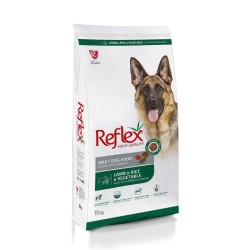 REFLEX ADULT DOG LAMB & RICE & VEGETABLES 15kg REFLEX ADULT DOG LAMB & RICE & VEGETABLES 15kg