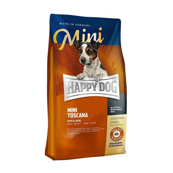 HAPPY DOG SUPREME TOSCANA MINI 800gr HAPPY DOG SUPREME TOSCANA MINI 800gr