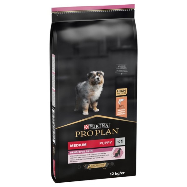 PRO PLAN PUPPY MEDIUM SENSITIVE SKIN 12Kg PRO PLAN PUPPY MEDIUM SENSITIVE SKIN 12Kg