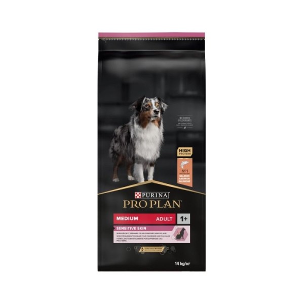 PRO PLAN MEDIUM ADULT SENSITIVE SKIN 14Kg PRO PLAN MEDIUM ADULT SENSITIVE SKIN 14Kg