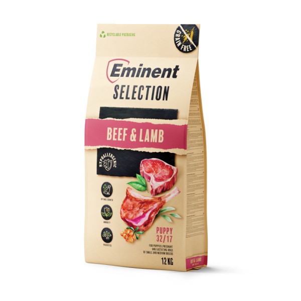 EMINENT SELECTION PUPPY BEEF LAMB 12KG EMINENT SELECTION PUPPY BEEF LAMB 12KG