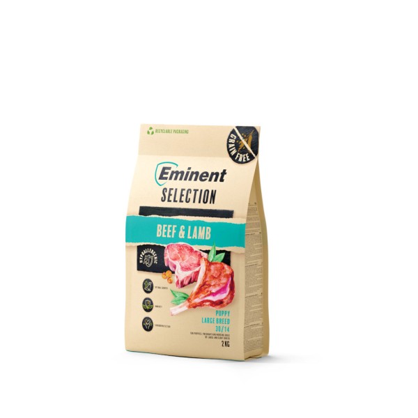 EMINENT SELECTION PUPPY LARGE BEEF LAMB 2KG EMINENT SELECTION PUPPY LARGE BEEF LAMB 2KG