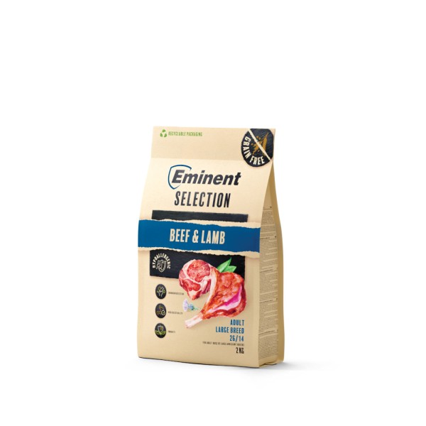 EMINENT SELECTION ADULT LARGE BEEF LAMB 2KG