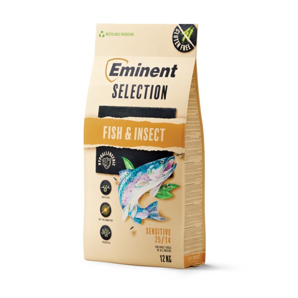 EMINENT SELECTION ADULT SENSITIVE FISH INSECT 12KG