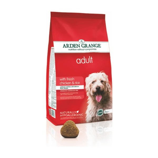 ARDEN ADULT DOG CHICKEN & RICE 2KG ARDEN ADULT DOG CHICKEN & RICE 2KG