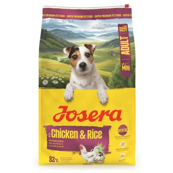 JOSERA ADULT MINI CHICKEN & RICE 10KG JOSERA ADULT MINI CHICKEN & RICE 10KG