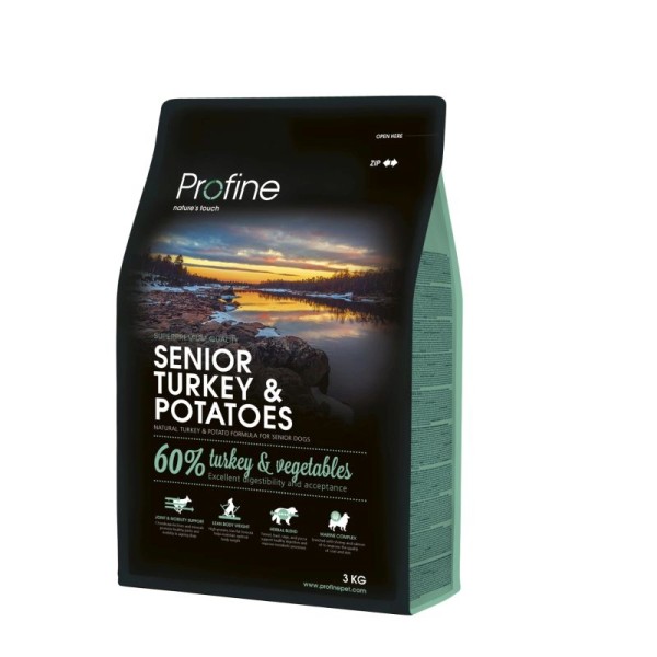 PROFINE SENIOR TURKEY & POTATOES 3Kg PROFINE SENIOR TURKEY & POTATOES 3Kg
