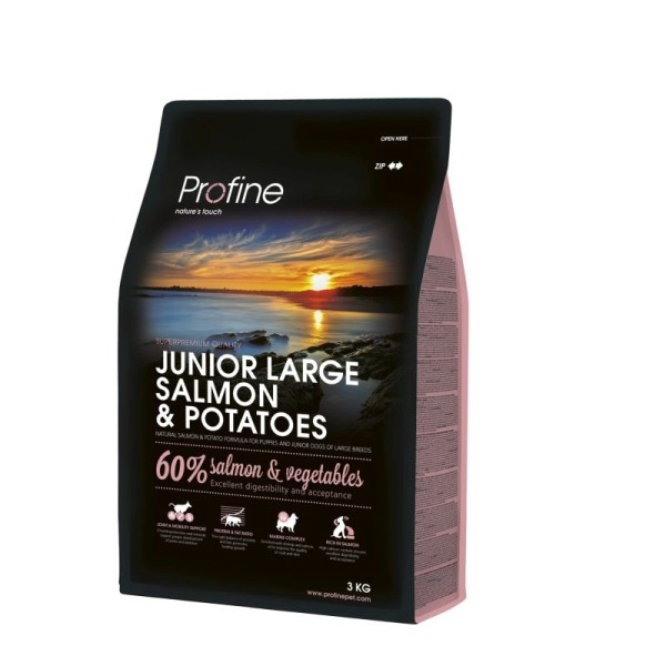 PROFINE JUNIOR LARGE SALMON 3Kg PROFINE JUNIOR LARGE SALMON 3Kg