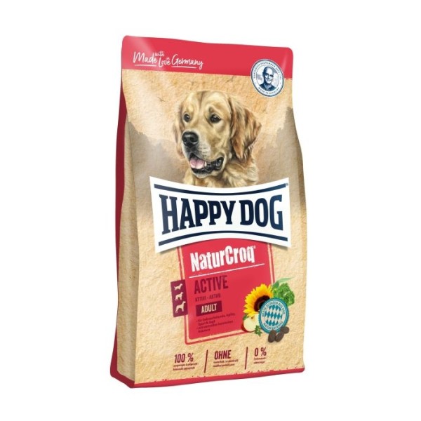 HAPPY DOG NATUR CROQ ACTIVE 15KG HAPPY DOG NATUR CROQ ACTIVE 15KG