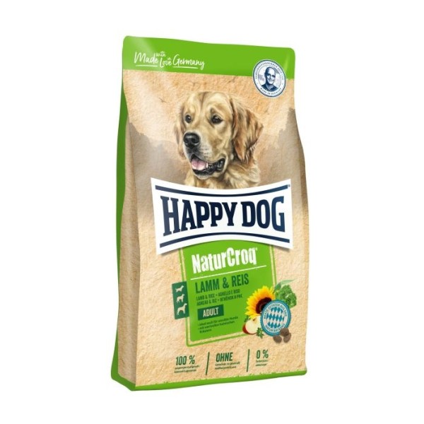 HAPPY DOG NATUR CROQ LAMP & RICE 15KG HAPPY DOG NATUR CROQ LAMP & RICE 15KG