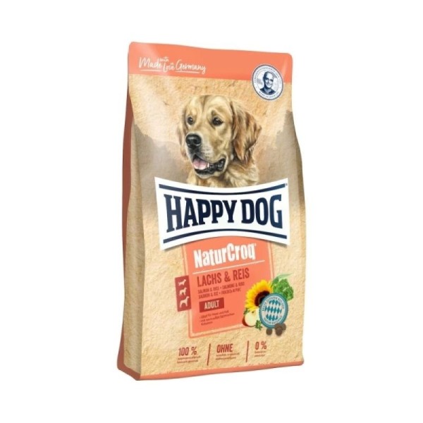 HAPPY DOG NATUR CROQ SALMON 4 KG HAPPY DOG NATUR CROQ SALMON 4 KG