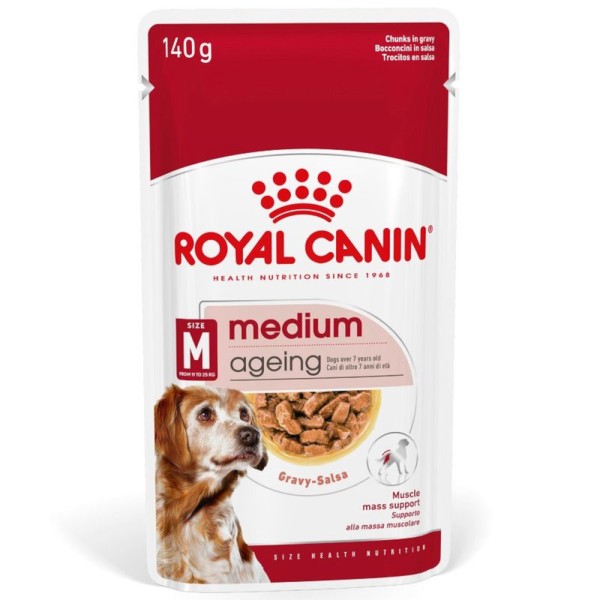 ROYAL CANIN WET MEDIUM AGEING 140GR