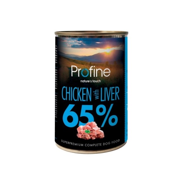 PROFINE ΚΟΝΣ. CHICKEN & LIVER 400gr PROFINE ΚΟΝΣ. CHICKEN & LIVER 400gr