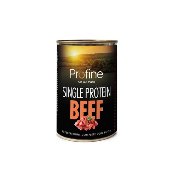 PROFINE ΚΟΝΣ.  SINGLE PROTEIN ΒΟΔΙΝΟ  400gr PROFINE ΚΟΝΣ.  SINGLE PROTEIN ΒΟΔΙΝΟ  400gr