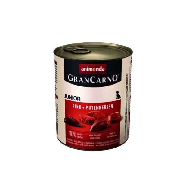 ANIMONDA GRANCARNO JUNIOR ΣΚΥΛΟΥ ΒΟΔΙΝΟ,ΚΑΡΔΙΑ ΓΑΛΟΠΟΥΛΑ 800GR ANIMONDA GRANCARNO JUNIOR ΣΚΥΛΟΥ ΒΟΔΙΝΟ,ΚΑΡΔΙΑ ΓΑΛΟΠΟΥΛΑ 800GR