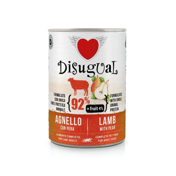 DISUGUAL FRUIT ΚΟΝΣΕΡΒΑ ΣΚΥΛΟΥ ΑΡΝΙ ΑΧΛΑΔΙ 400GR