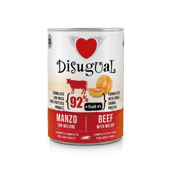 DISUGUAL FRUIT ΚΟΝΣΕΡΒΑ ΣΚΥΛΟΥ ΒΟΔΙΝΟ ΠΕΠΟΝΙ 400GR