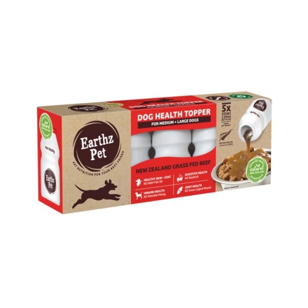 EARTHZ HEALTH TOPPER BEEF LARGE 5X50ML