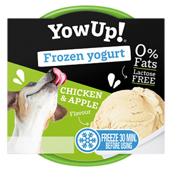 YOWUP ICE CREAM CHICKEN & APPLE 110gr YOWUP ICE CREAM CHICKEN & APPLE 110gr