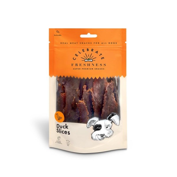 CELEBRATE DUCK SLICES 100GR .. CELEBRATE DUCK SLICES 100GR ..