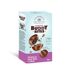 CELEBRATE COOKIES BUDDY BITES CHICKEN AND DUCK COOKIES WITH BEEF 150gr CELEBRATE COOKIES BUDDY BITES CHICKEN AND DUCK COOKIES WITH BEEF 150gr