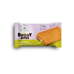 CELEBRATE BAR BUDDY BITES SWEET POTATO FILLED WITH CHICKEN 25-30gr CELEBRATE BAR BUDDY BITES SWEET POTATO FILLED WITH CHICKEN 25-30gr