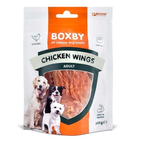 BOXBY CHICKEN WINGS 100GR/ BOXBY CHICKEN WINGS 100GR/