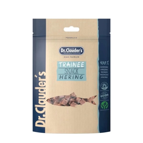 DR.CLAUDERS TRAINEE SNACK HERRING 80GR