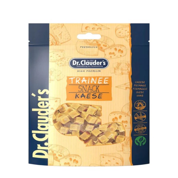 DR.CLAUDERS TRAINEE SNACK CHEESE 80GR