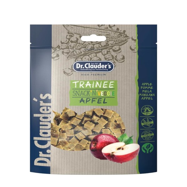 DR.CLAUDERS TRAINEE SNACK VEGGIE APPLE 80GR DR.CLAUDERS TRAINEE SNACK VEGGIE APPLE 80GR