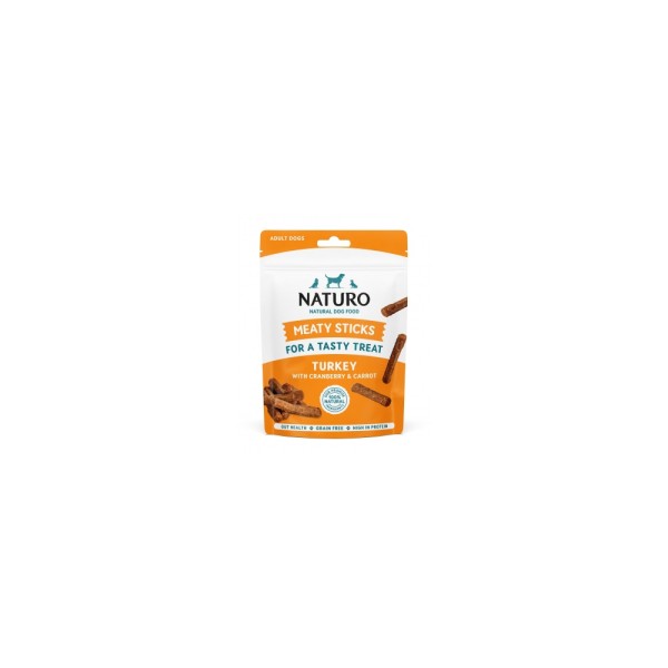 NATURO TREATS TURKEY STICKS FOR DOGS 70GR