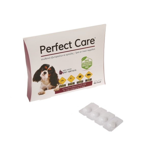 PERFECT CARE ΑΠΩΘΗΤΙΚH ΑΜΠΟΥΛΑ ΣΚΥΛΟΥ SM 4X1ML