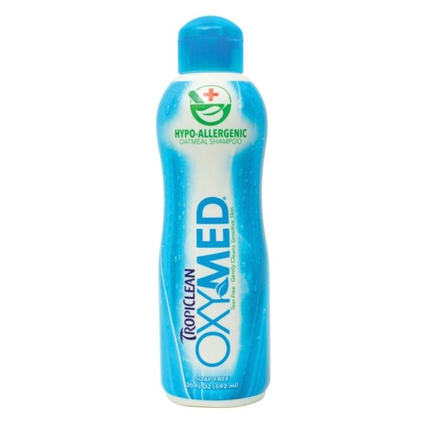 TROPICLEAN OXYMED HYPO ALLERGENIC SHAMPOO 592ml