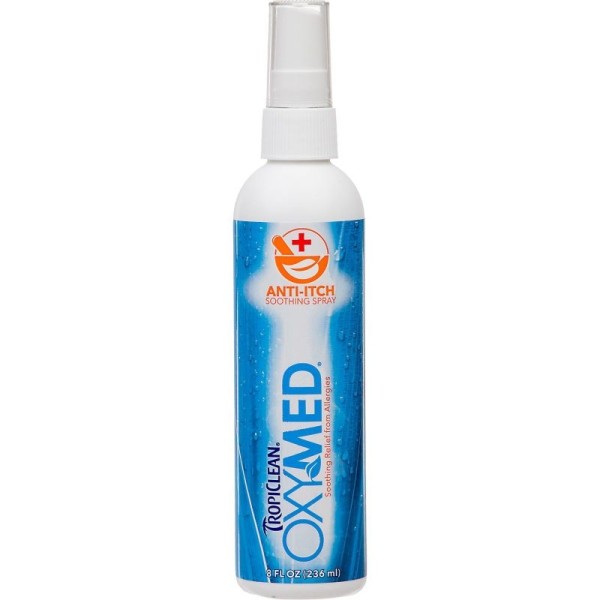 TROPICLEAN OXYMED MEDICATED ANTI-ITCH SPRAY 236ml TROPICLEAN OXYMED MEDICATED ANTI-ITCH SPRAY 236ml