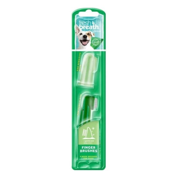 TROPICLEAN ΟΔΟΝΤΟΒΟΥΡΤΣΑ FINGER BRUSH 2TEM TROPICLEAN ΟΔΟΝΤΟΒΟΥΡΤΣΑ FINGER BRUSH 2TEM