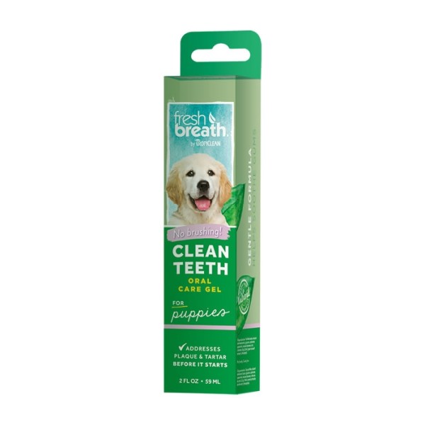 TROPICLEAN PUPPY CLEAN TEETH GEL 59ML TROPICLEAN PUPPY CLEAN TEETH GEL 59ML