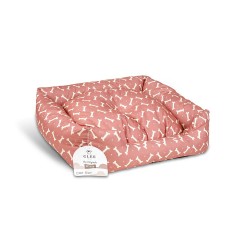 GLEE ΚΡΕΒΑΤΙ ΠΑΡΑΛΛΗΛΟΓΡΑΜΜΟ ΡΟΖ 70x55x20cm