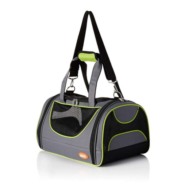 PAWISE ΤΣΑΝΤΑ ΜΕΤΑΦΟΡΑΣ LARGE BLACK GRAY 48X31X35 CM