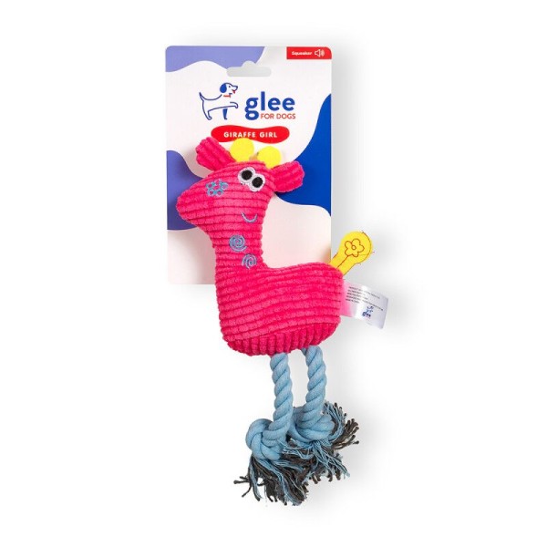 GLEE ΠΑΙΧΝΙΔΙ ΣΚΥΛΟΥ GIRAFFE GIRL SQUEAKY GLEE ΠΑΙΧΝΙΔΙ ΣΚΥΛΟΥ GIRAFFE GIRL SQUEAKY