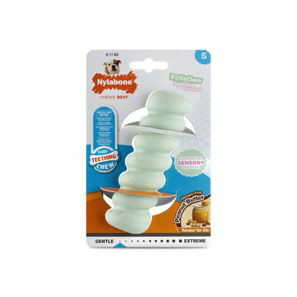 NYLABONE PUPPY TACTILE STICK PEANUT BUTTER SM NYLABONE PUPPY TACTILE STICK PEANUT BUTTER SM