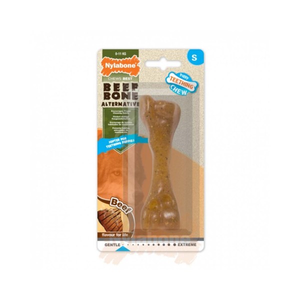 NYLABONE PUPPY BEEF BONE S NPBB 001 NYLABONE PUPPY BEEF BONE S NPBB 001