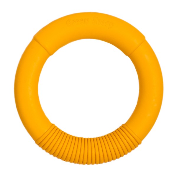 GREEN SHEEP MEDIUM NATURAL RUBBER HOOP-YELLOW