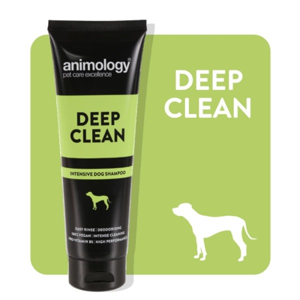ANIMOLOGY DEEP CLEAN VEGAN DOG SHAMPOO 250ML .. ANIMOLOGY DEEP CLEAN VEGAN DOG SHAMPOO 250ML ..
